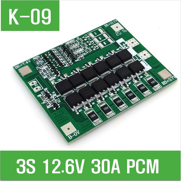 (K-09) 3S 12.6V 30A PCM