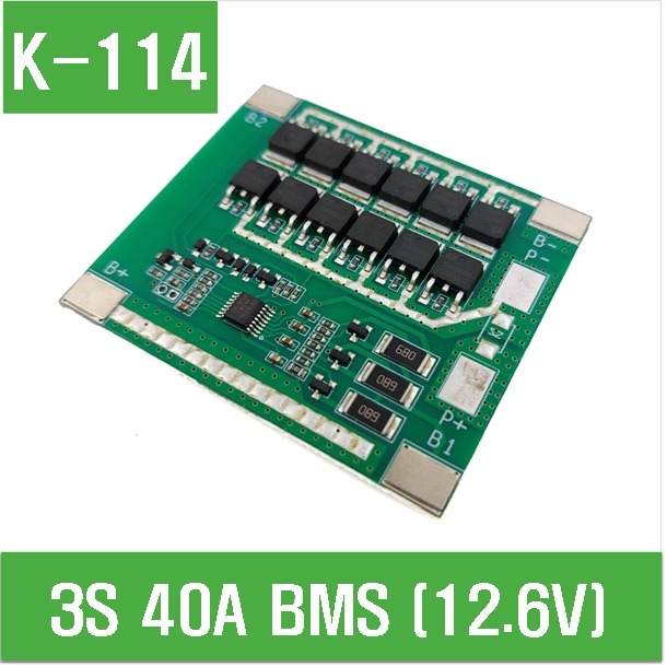 (K-114) 3S 40A BMS (12.6V 40A)